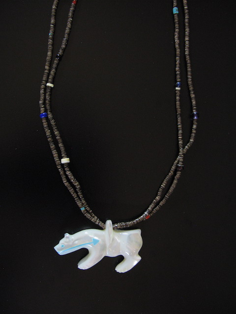 Andres Quandelacy Mountain Lion Necklace