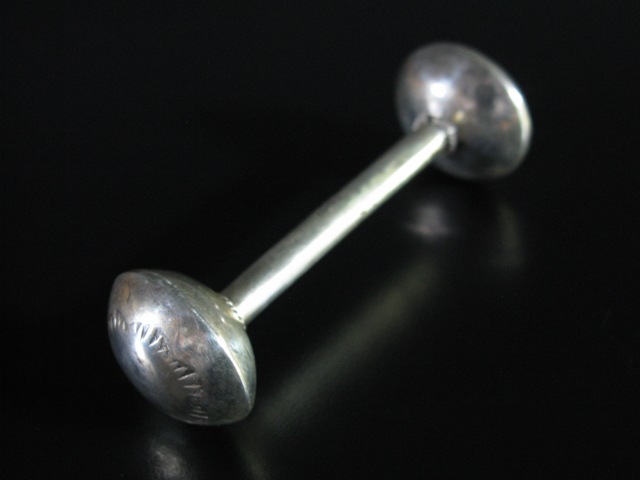 Sterling Baby Rattle