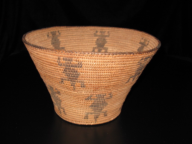 Early Pima Lizard Basket