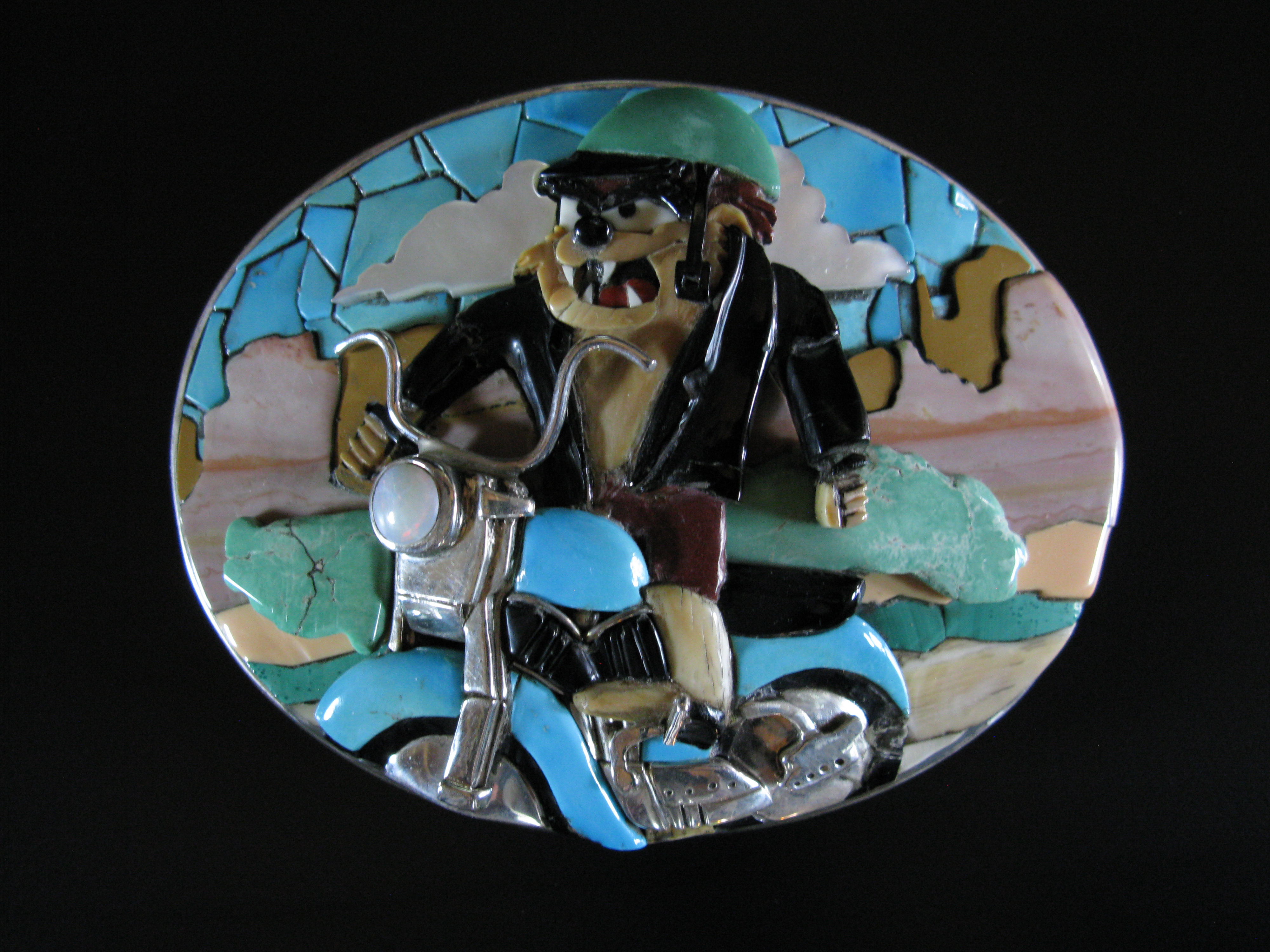 Danny Romero Tazmanian Devil Buckle