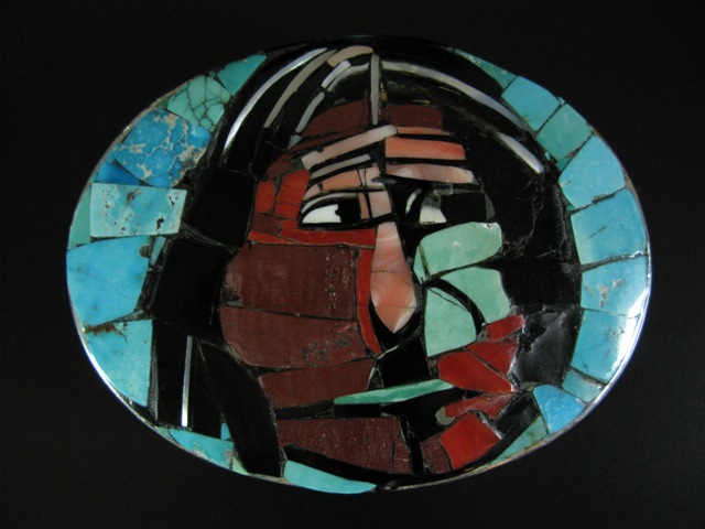 Danny Romero Oval Portrait Buckle 4