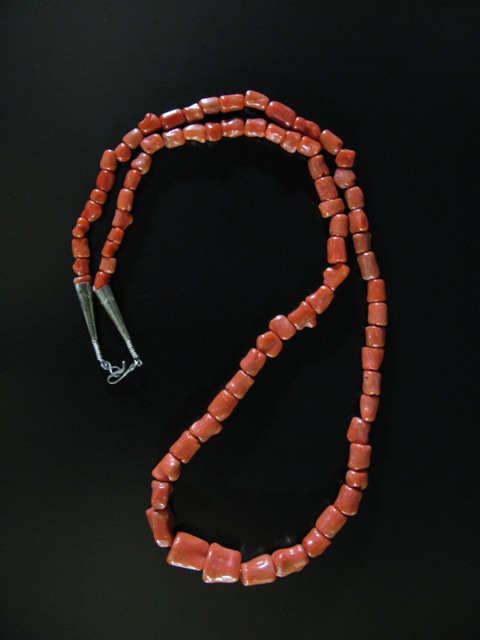 Natural Large Coral  Necklace