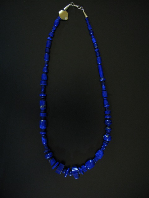 14k Lapis Hand Made Beads