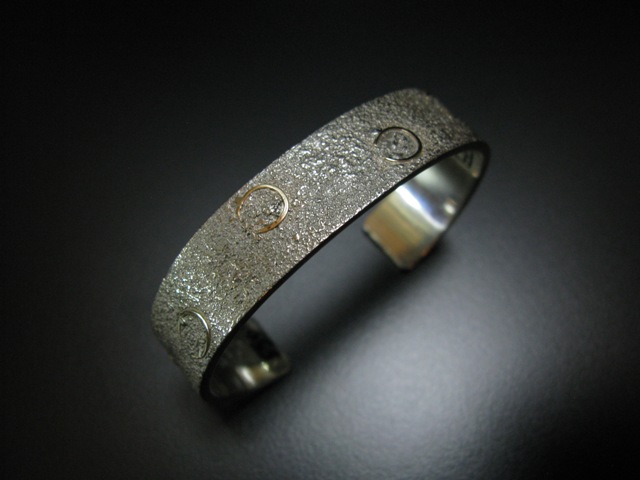 Cody Hunter 14k and Sterling Thin Horse Canyon Bracelet