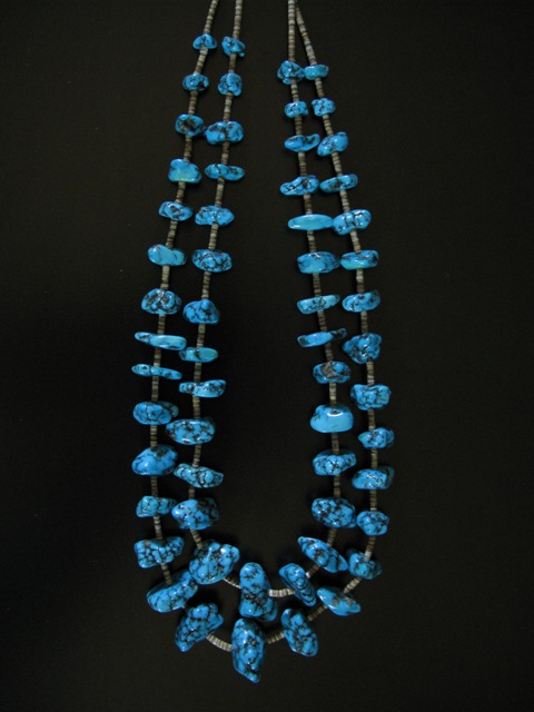 Morenci Two Strand Nugget Necklace