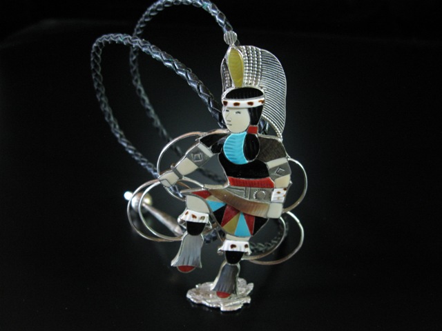 Eddie Beyuka Four Way Hoop Dancer Bolo