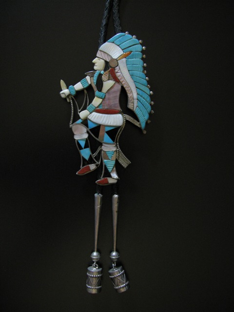 Eddie Beyuka Headress Dancer w Drum Tips