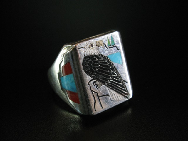 Harlan and Monica Coonsis Eagle Ring 12