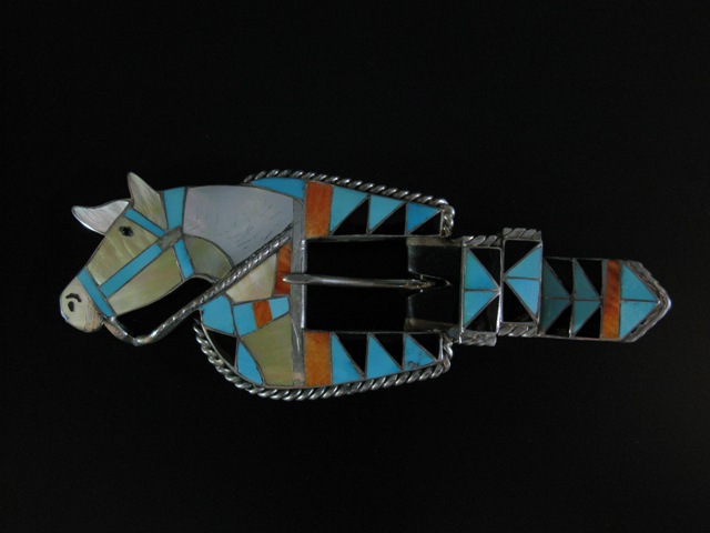 Helen and Lincoln Zuni Horse Ranger Set