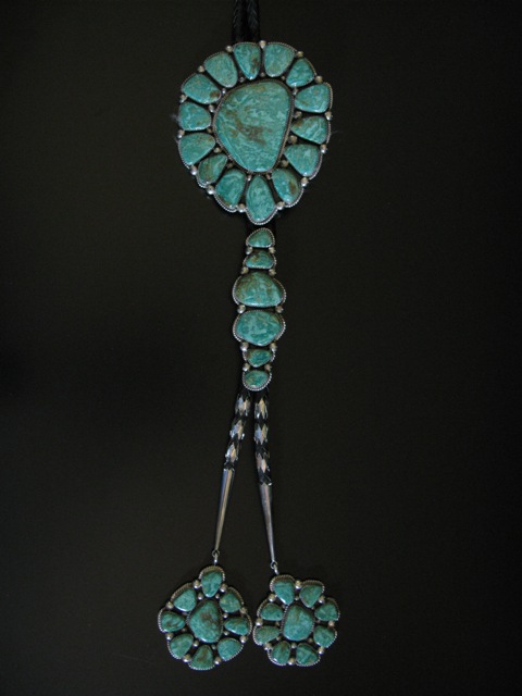 Huge Garrison Boyd Royston Turquoise Bolo