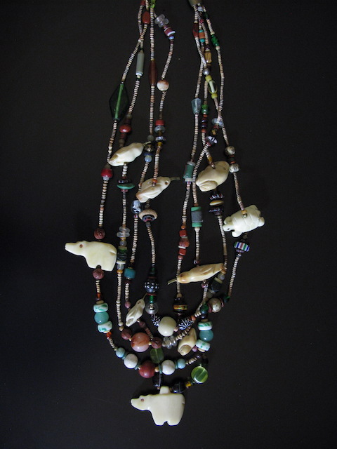 Robert Kaniatobe and Kristen Chandler Wilson four Strand Necklace
