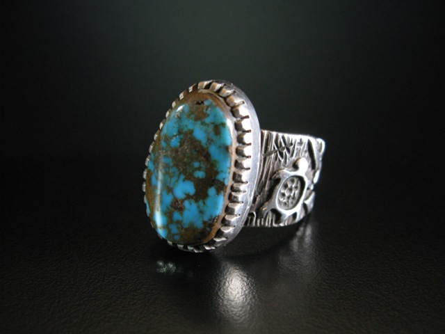 Kee Yazzie Candelaria Ring 8.75