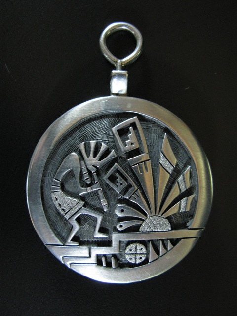 Antone Honanie Reversible Pendant side 2