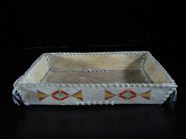 Plains Vintage Parfleche Tray