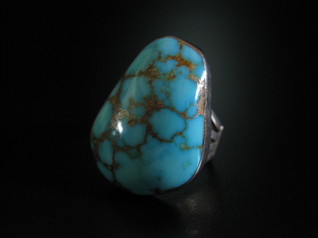 Roger Tsabethsaye Turquoise Ring 7