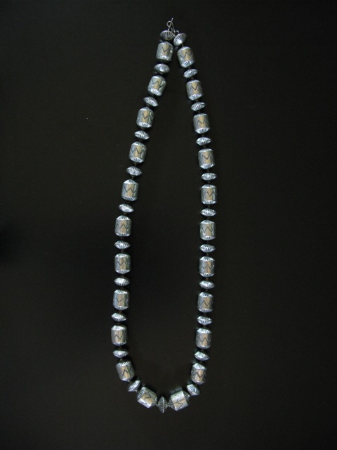Sarah Dubois Contemporary Mixed Bead Necklace