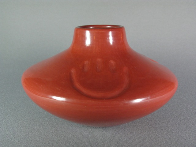 Tina Garcia Red Santa Clara Pot