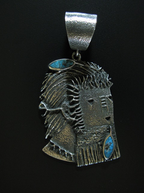 Philander Begay Yei Pendant 