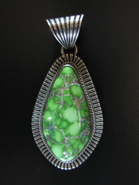 Albert Jake Carico Lake Turquoise Pendant