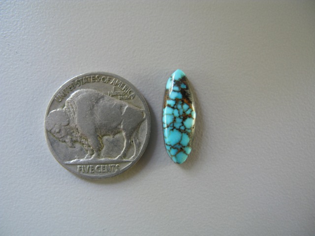 Nevada Blue oval turquoise