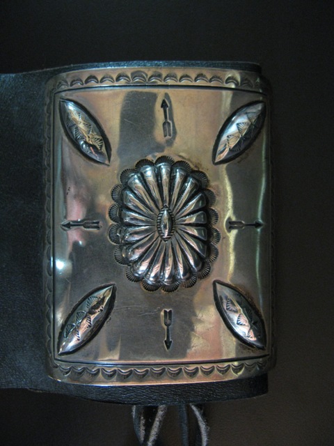 Early Silver Ketoh on Leather