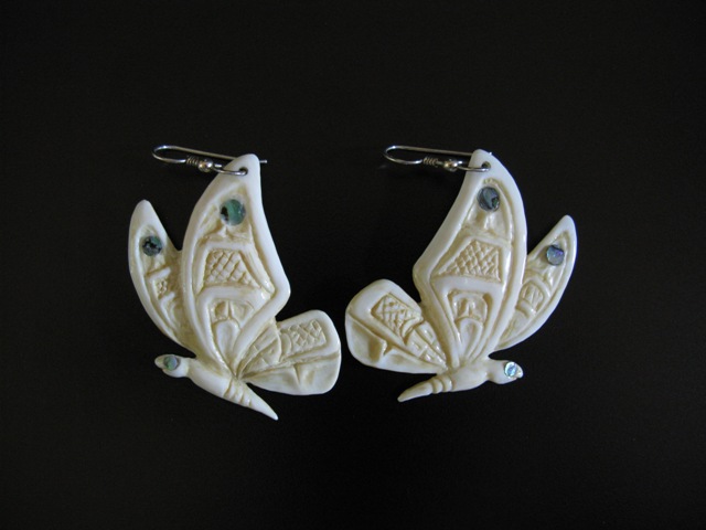 Patty Fawn Butterfly Earrings